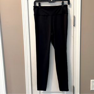Walkpop Black Shiny Workout Leggings Size S